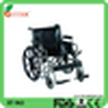 Extra wide and heavy duty chrome Steel Wheelchair